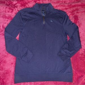Tommy Bahama Kids' Navy Quarter-Zip Sweatshirt